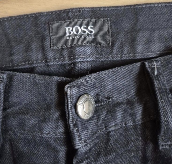 Blugi Hugo Boss, Bărbați, Model Montana, W32 L34, Made in Italy