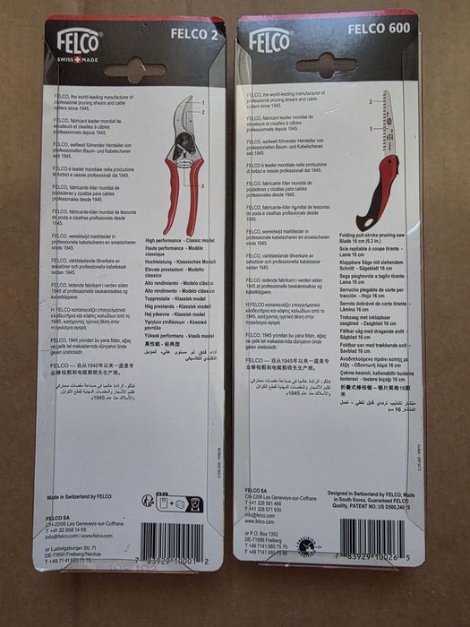 Set profesional Felco 2 / Felco 600