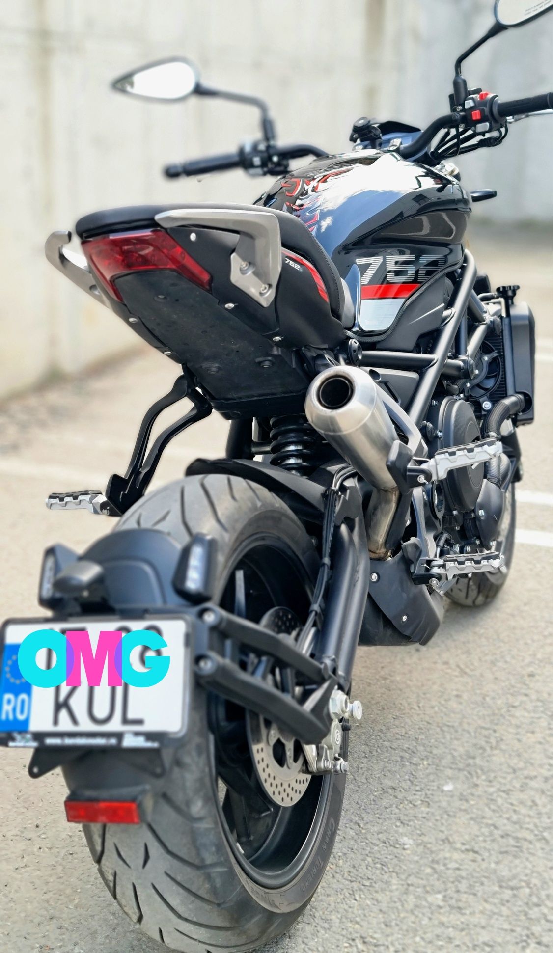‼️Benelli 752S‼️A2‼️Sport Naked Euro 5 – 2022, impecabilă, 2.550 km