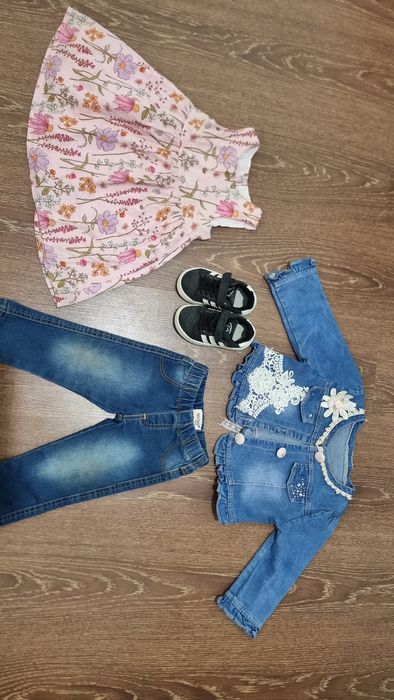 Цена за все Вещи для девочек 6-18 мес  Брюки и Платье RED TAG