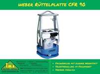 Placa compactoare rotunda Weber mt CFR 90 NOU