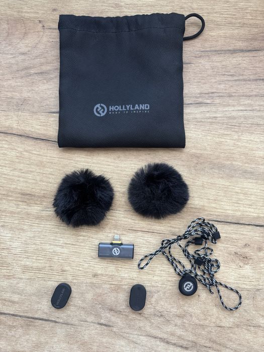 Receiver Ligtning Hollyland Lark M2+ Accesorii Lavaliere