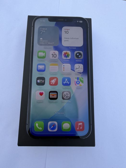 iPhone 12 Pro Max. Като Нов.Оригинален без ремонти и сменявани детайли
