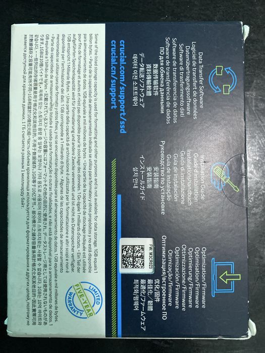 SIGILAT SSD intern Crucial MX500 de 250GB interfata SATA3