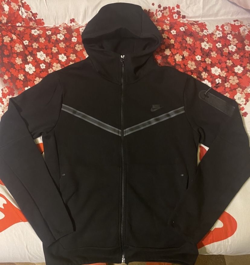 Hanorac nike tech fleece negru