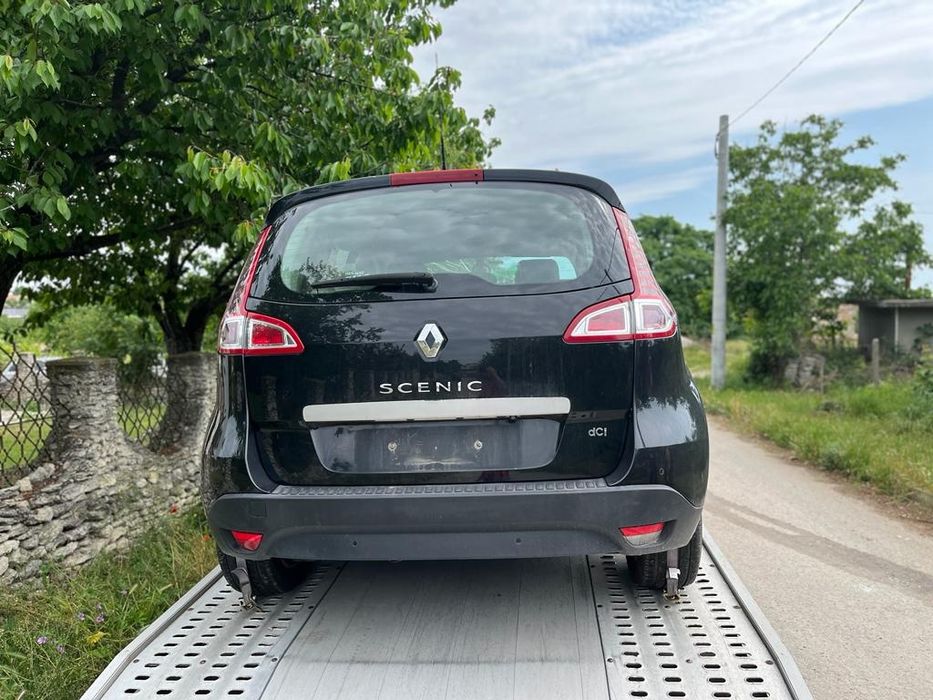 Renault Scenic Мотор Автоматична Кутия Броня Фар Стоп Салон Компресор