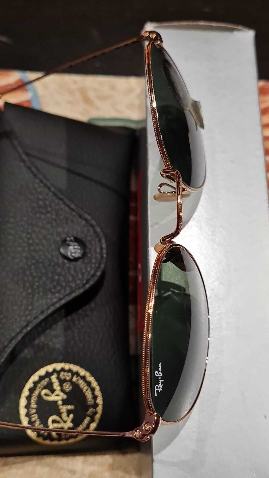 Слънчеви очила RayBan 0RB3447 /001 Arista Round Metal