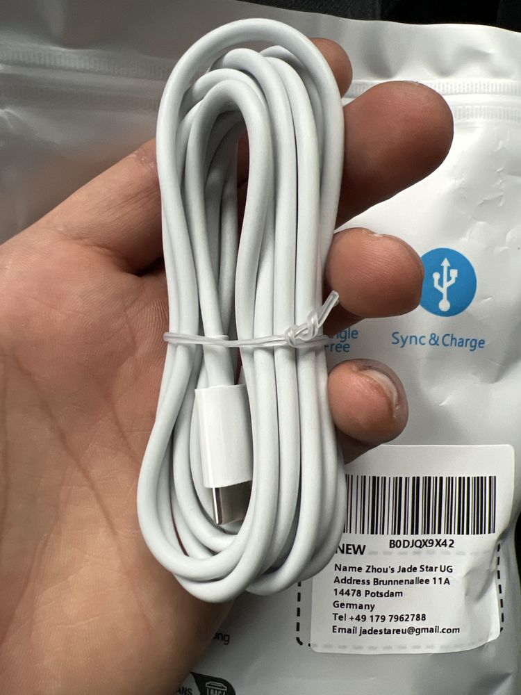 Зарядно за iphone 15,16 Type-C