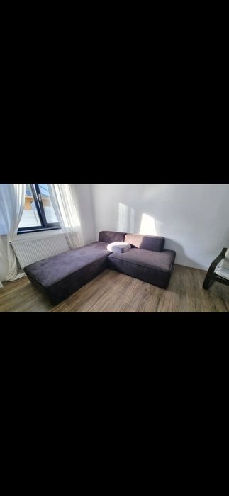 Canapea modulară de designer, huse detașabile, stare impecabilă