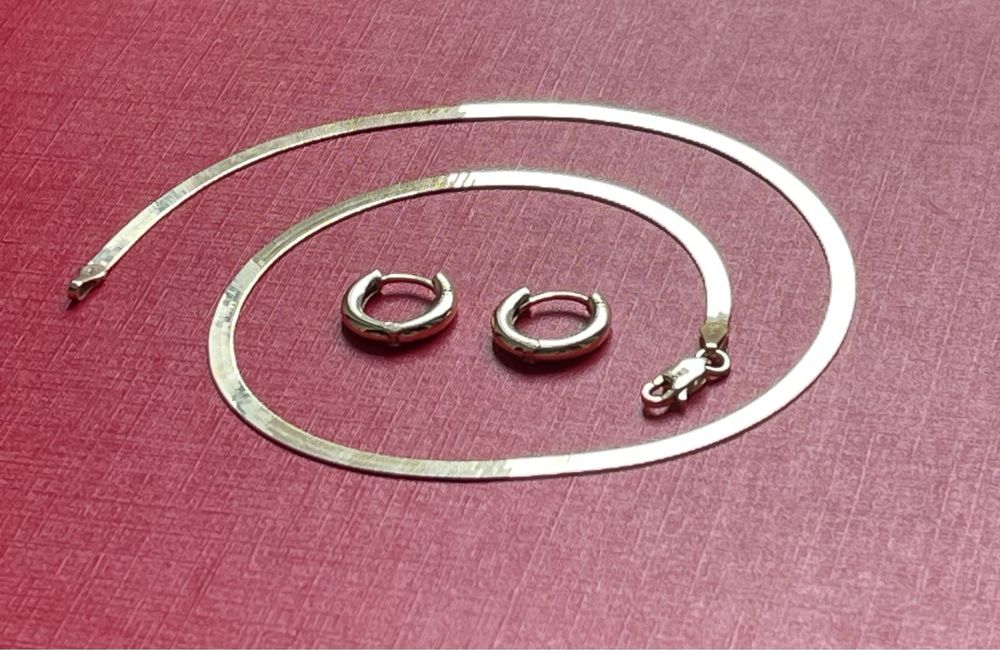 Lant aur 14 k model cuban snake, nou cu eticheta