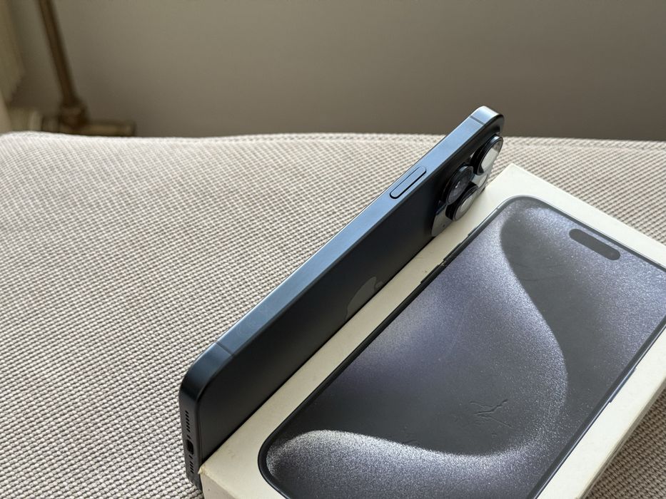 *512GB*Като Нов iPhone 15 Pro Max 512GB Blue Titanium