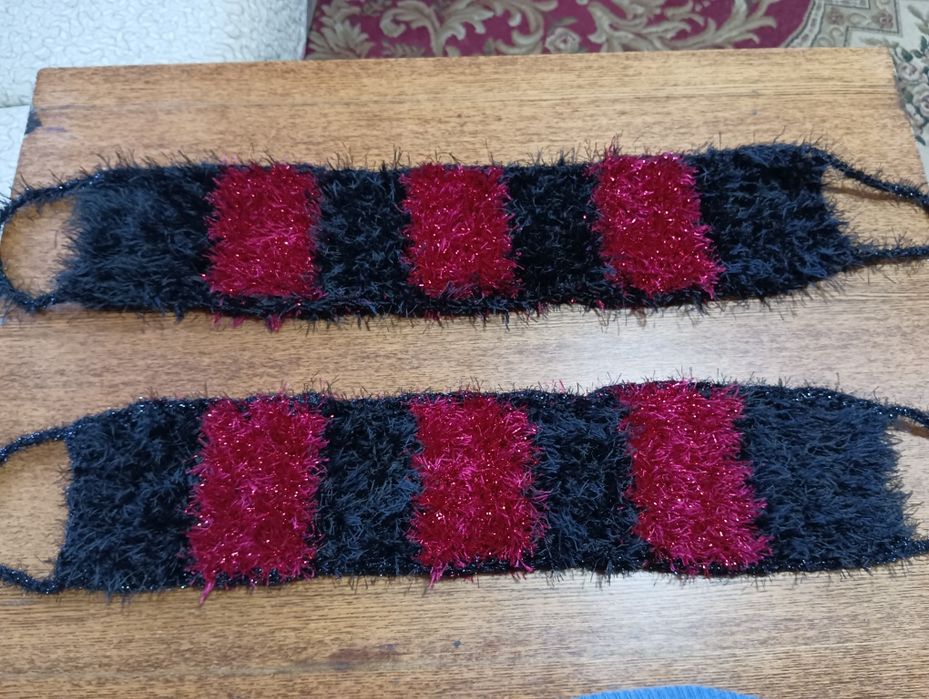 Продам вязаные мочалки