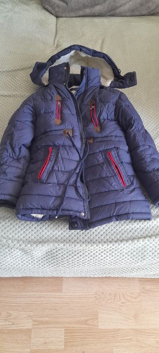 Куртка зимняя теплая для мальчика