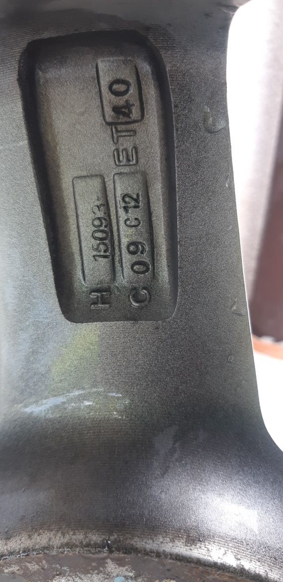Джанти 5х 100,16 цола,ет 40,6,5J