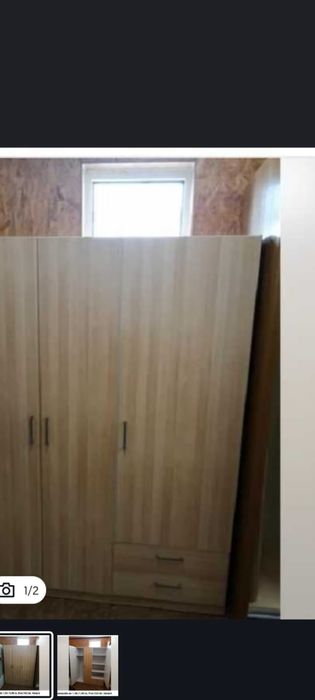 Șifonier ikea  plus pat supraetajat ikea cu saltele inclusee
