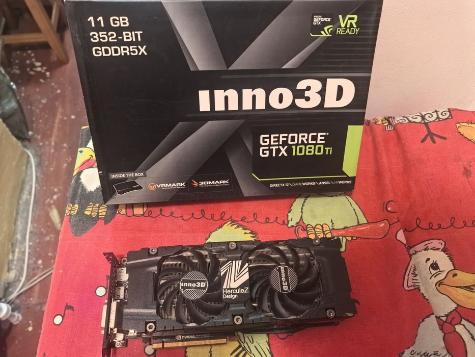 Placa video gtx 1080 ți inno 3d 11g 256b