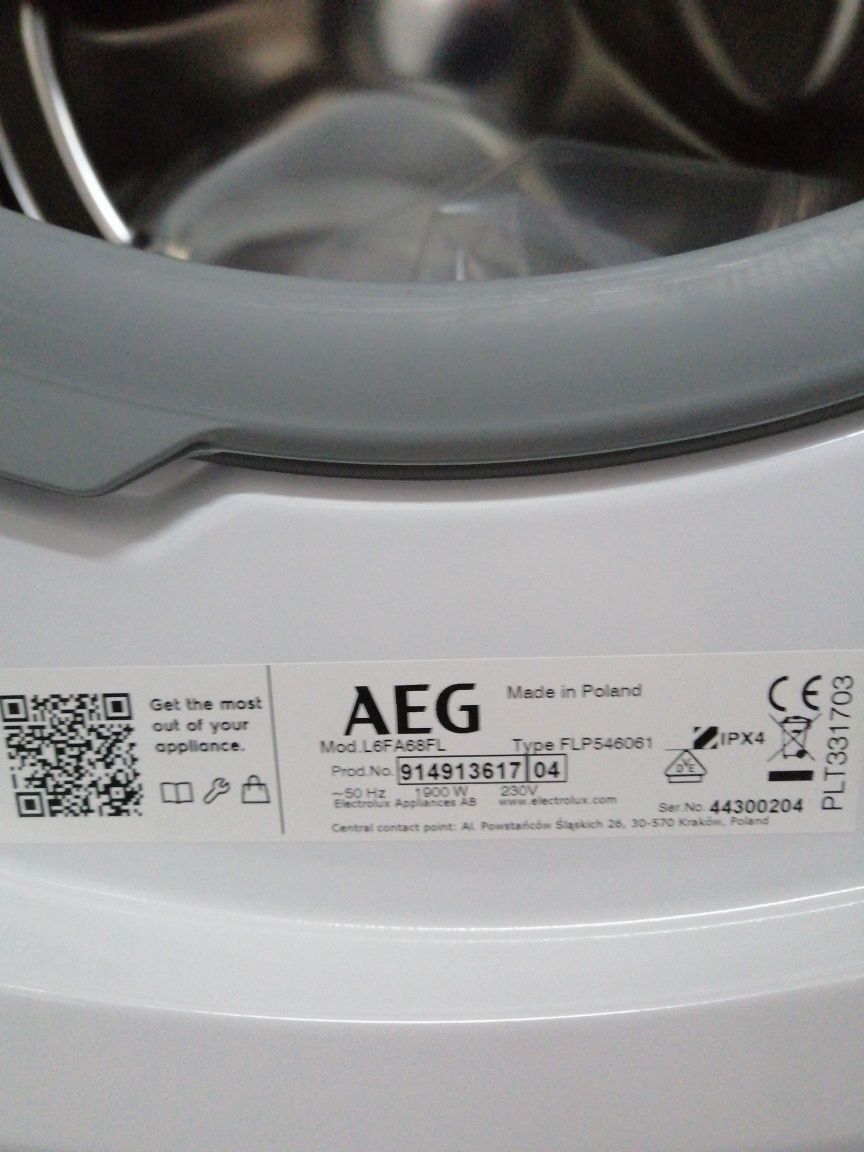 Masina de spalat, AEG