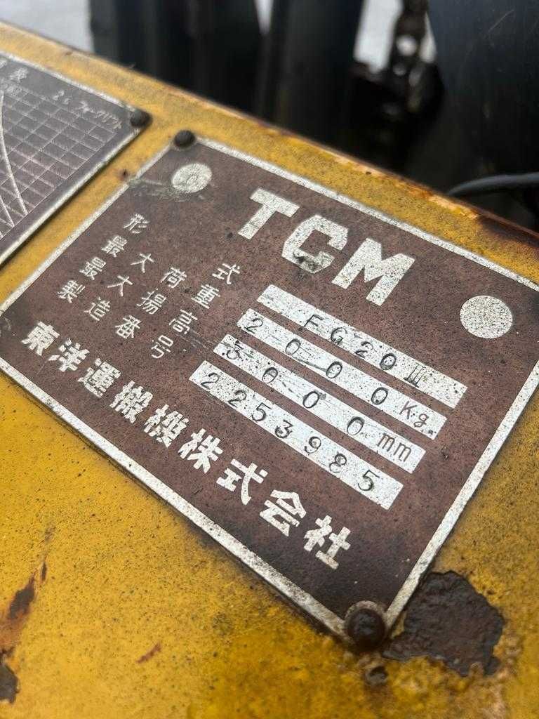 Stivuitor TCM pe gaz - 2 Tone , inaltime 3 m (cu video)