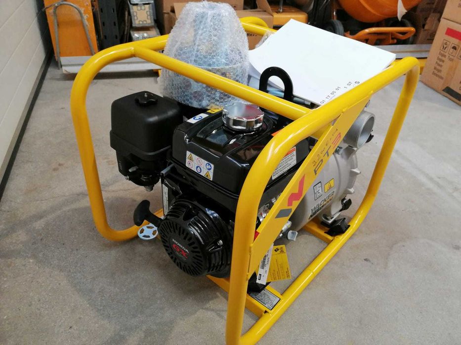 Motopompe originale Wacker Neuson pentru apa curata, cu motoare Honda.