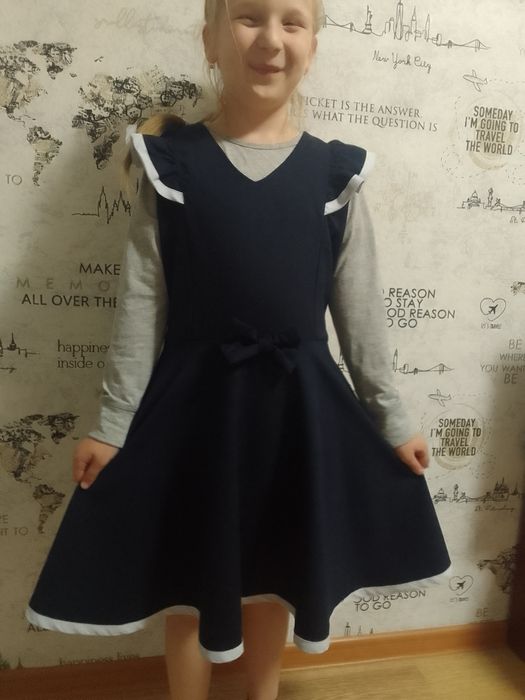 Школьный сарафан