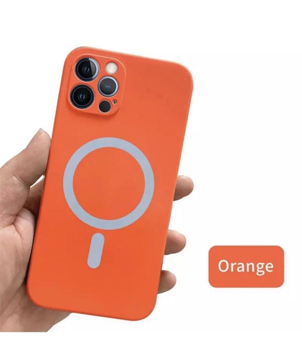 Iphone 11/12/13/PRO/MAX Husa TPU 0.25mm Interior Fin Incarcare Magsafe