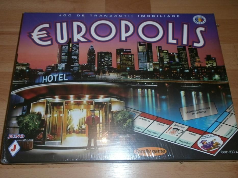 Joc Europolis tranzactii imobiliare tip monopoly