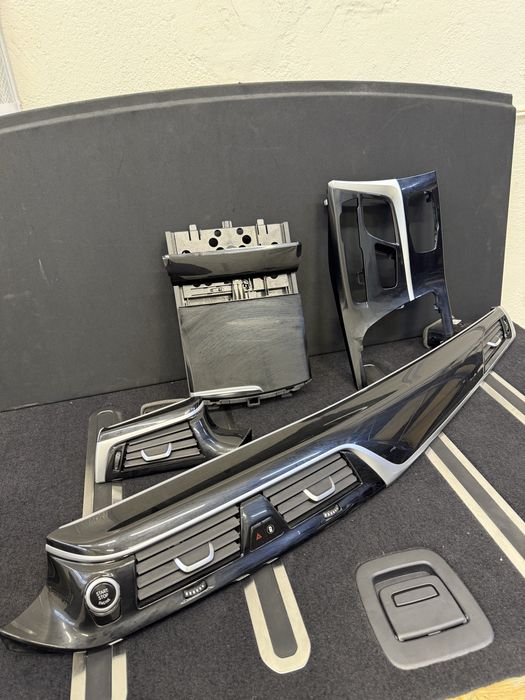 Set ornamente trim piano black BMW G30 G31
