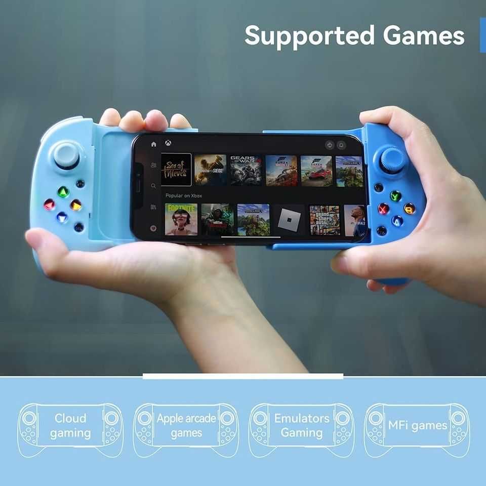 Безжичен контролер за мобилни игри ShanWan Q13 за Android/iphone