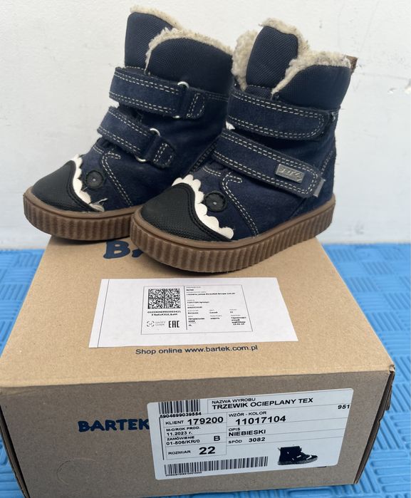 Зимние ботинки Bartek, производство Польша