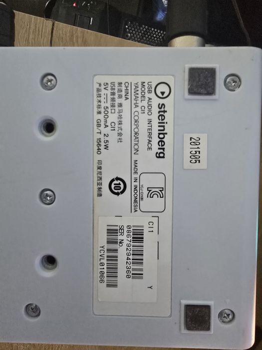 Interfata Audio STEINBERG CI1  Yamaha