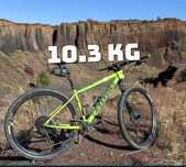 Bicicleta Cannondale Lefty F-Si Carbon2 size M, roti carbon, 10.3 kg