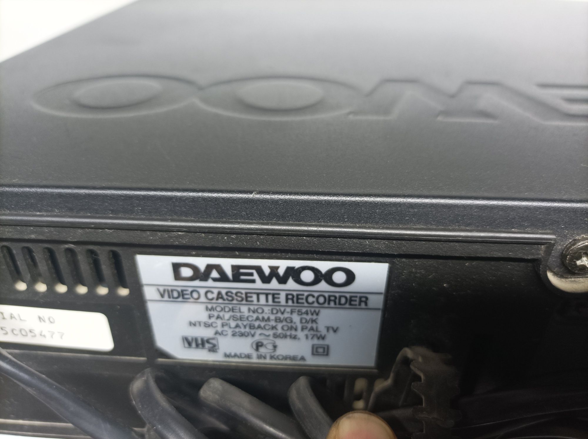 Видео магнитофон Daewoo dv-f54w