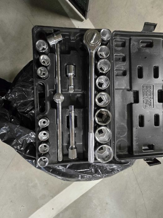 Set chei tubulare 19-50, cu soclu GEKO