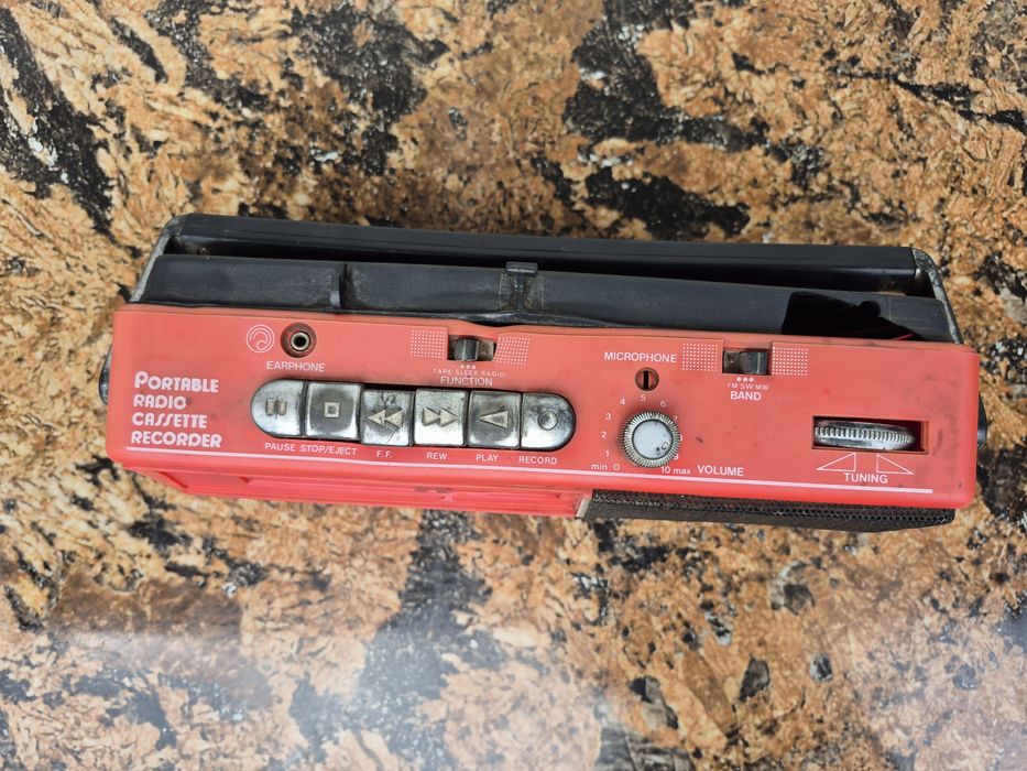 Radio Casetofon, modrl RX 750,Portable casette Recorder
