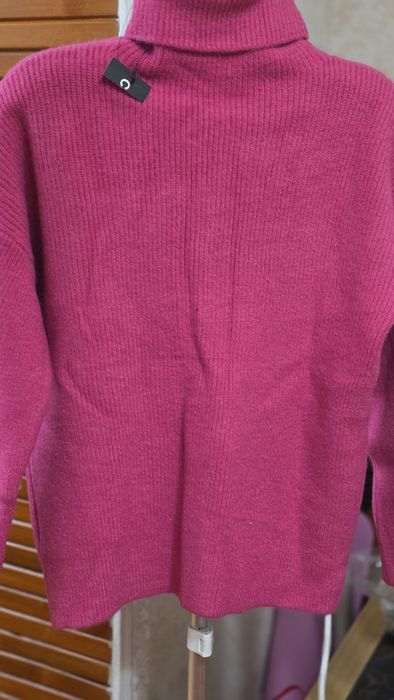 Женский новый полувер, ангорка, модель оверсайз