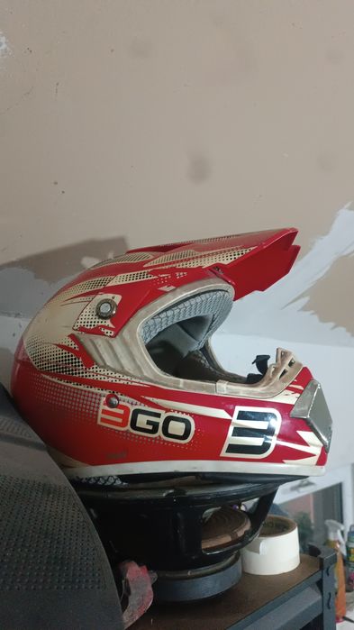 Cască moto cross enduro