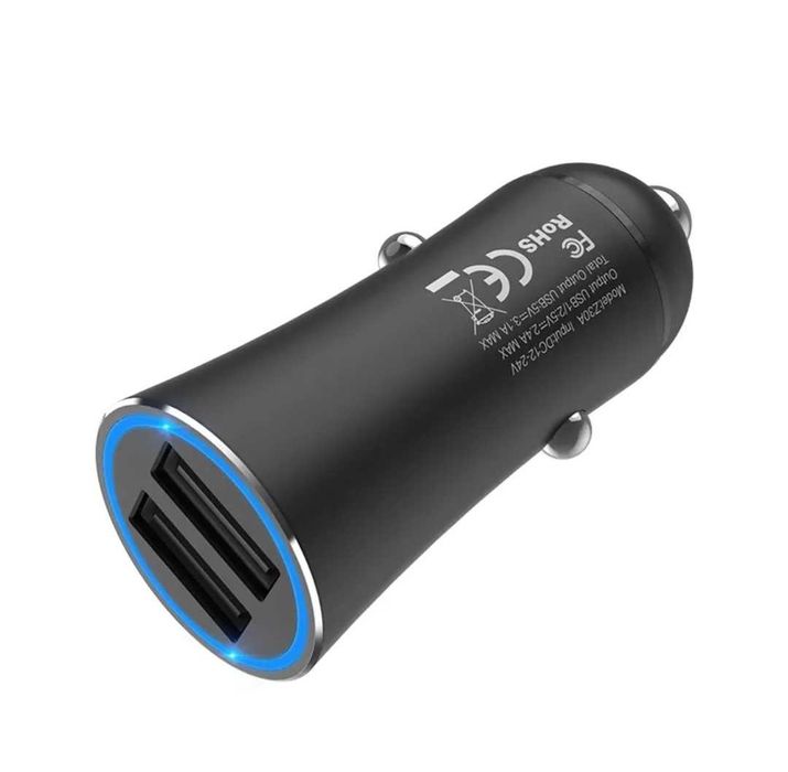 Hoco Универсално двойно USB зарядно за автомобил 5V / 3.1A