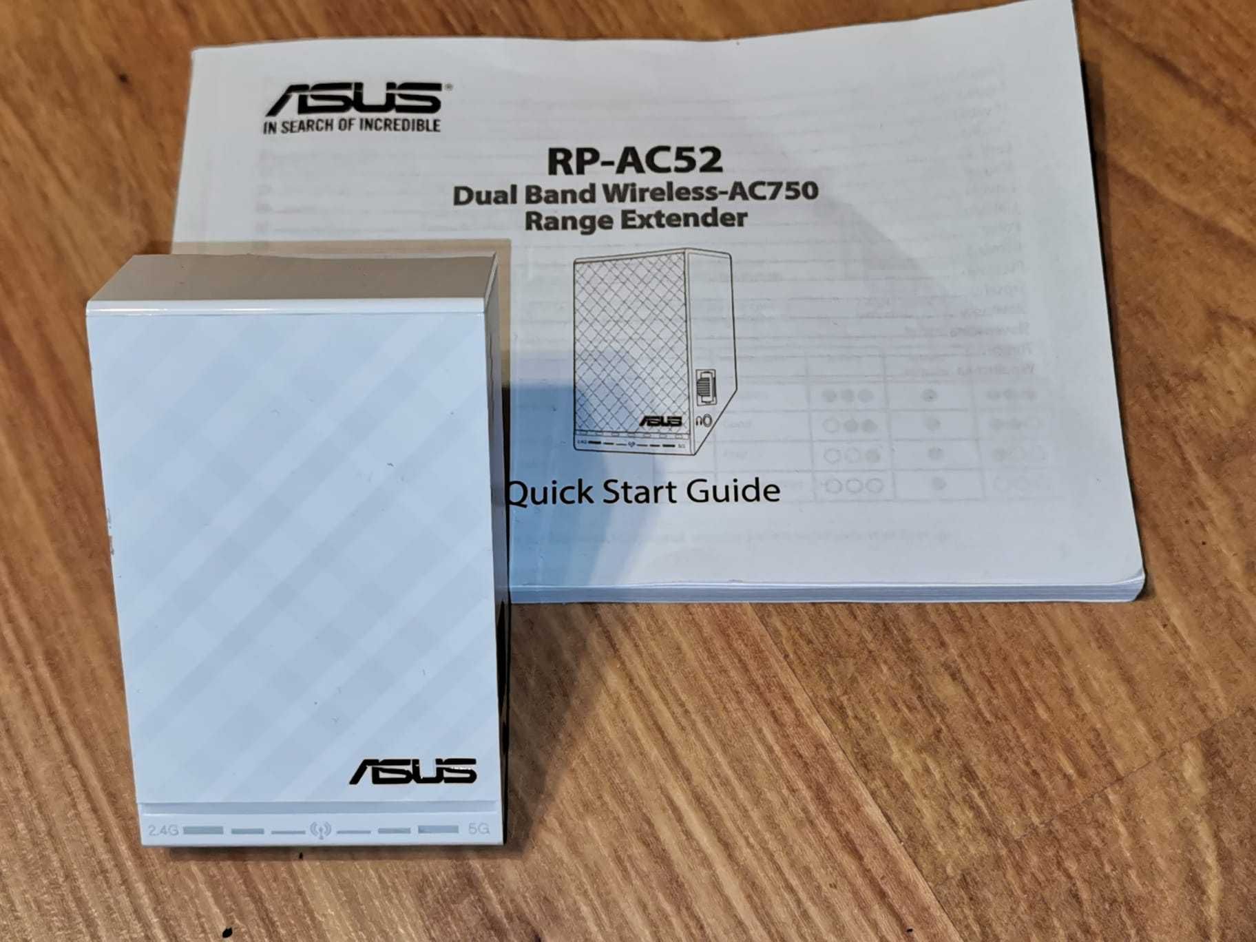 Asus RP AC52 Range extender, dual band 750+cablu Hama 1,5 m. gratuit