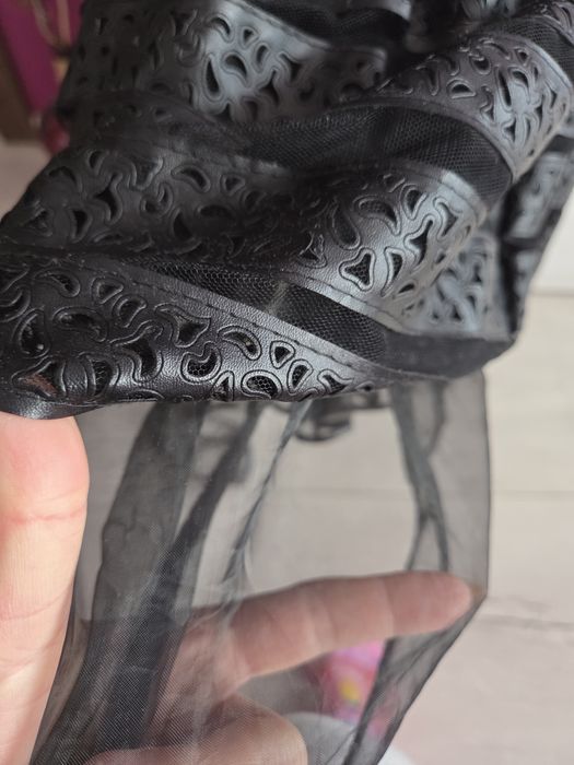 Официална дамска рокля с естесвен косъм