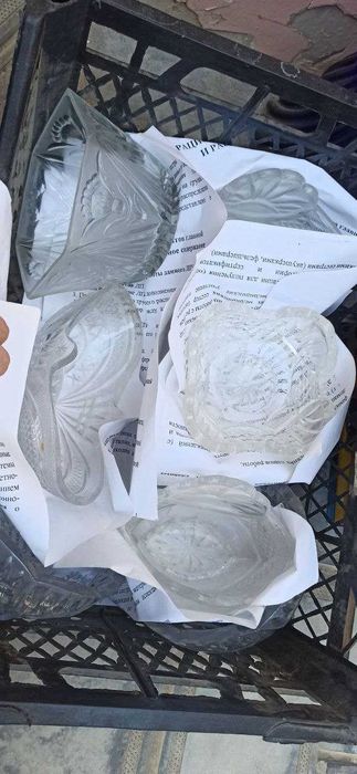 продается хрустальная посуда