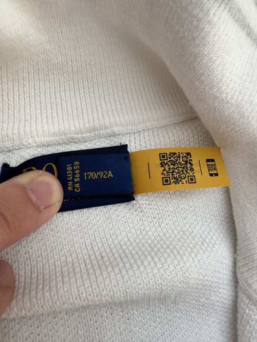 Мъжко! Чисто нов оригинален пуловер Polo Ralph Lauren Quater-Zip Cuton