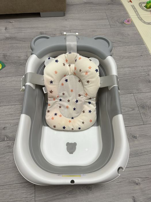 Cadita bebelusi  pliabila cu suport