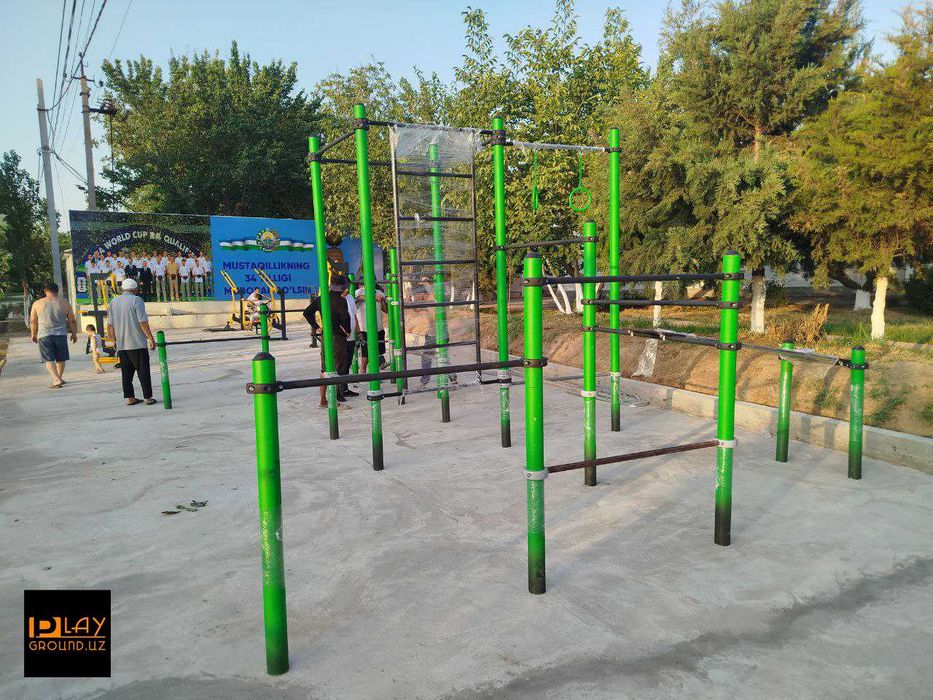 PLAY GROUNDS — Детские и спортивные площадки по Узбекистану!