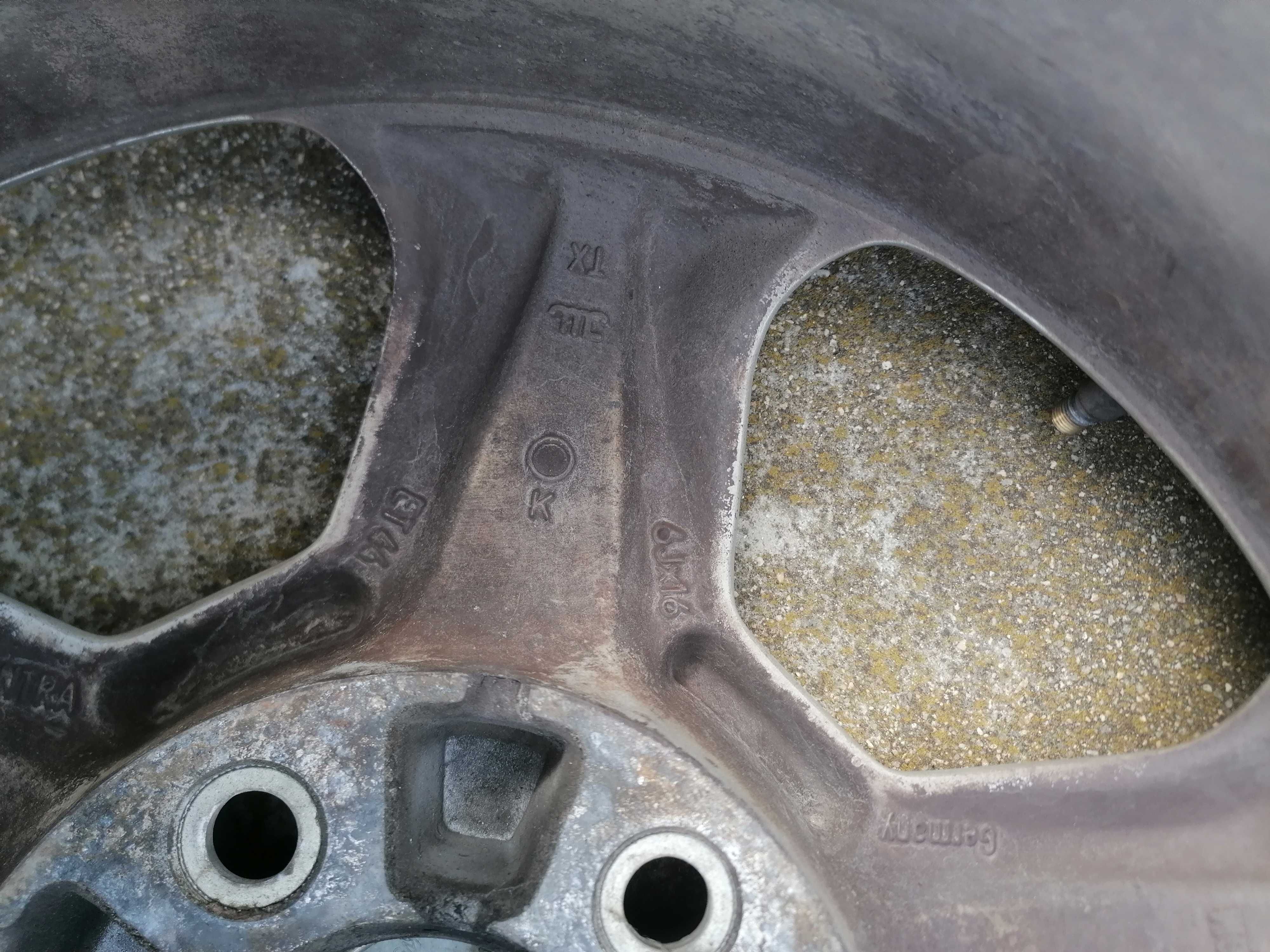 4 бр. алуминиеви джанти 16, 5x110, 6J за Опел
