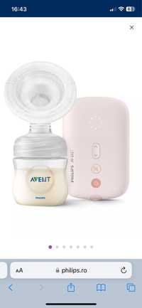 Philips Avent pompa de san electrica