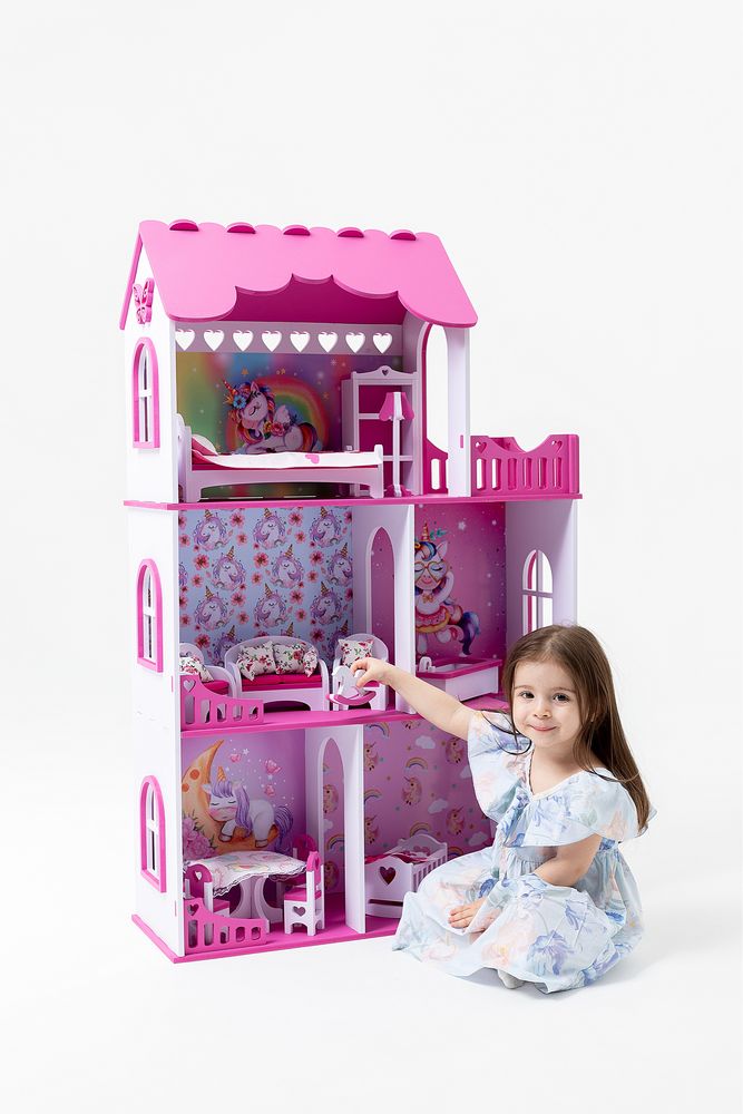 Кукольный домик для Барби ростом с ребенка. Оригинал