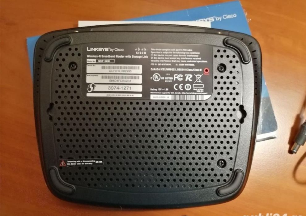 Router CISCO Lynksys WRT160NL