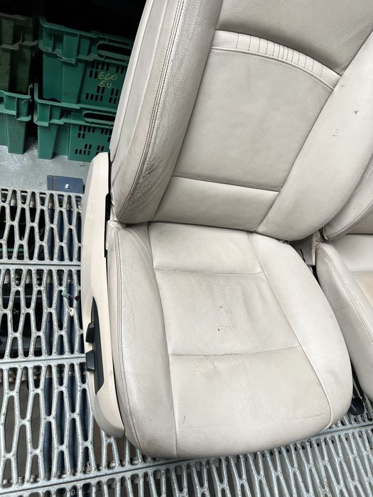 Scaune piele crem oyster bmw f10 f11 lci facelift incalzire de anglia