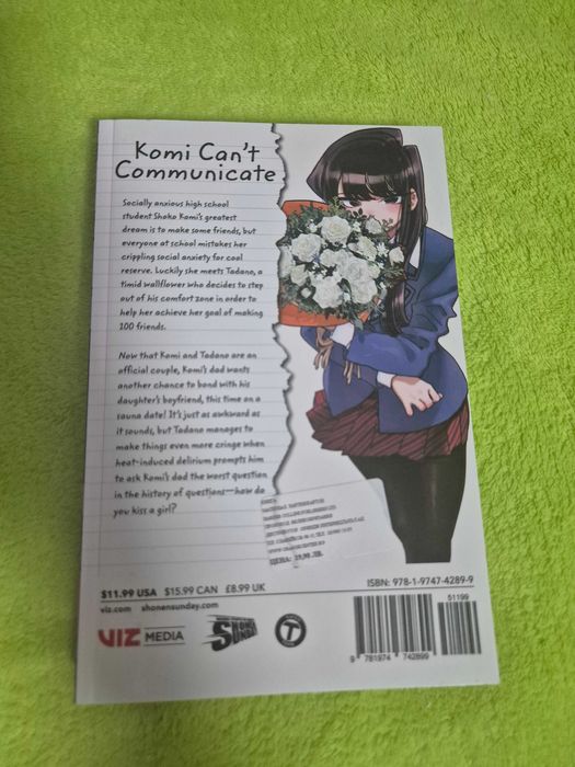 Манга Komi can't  communicate  том 22