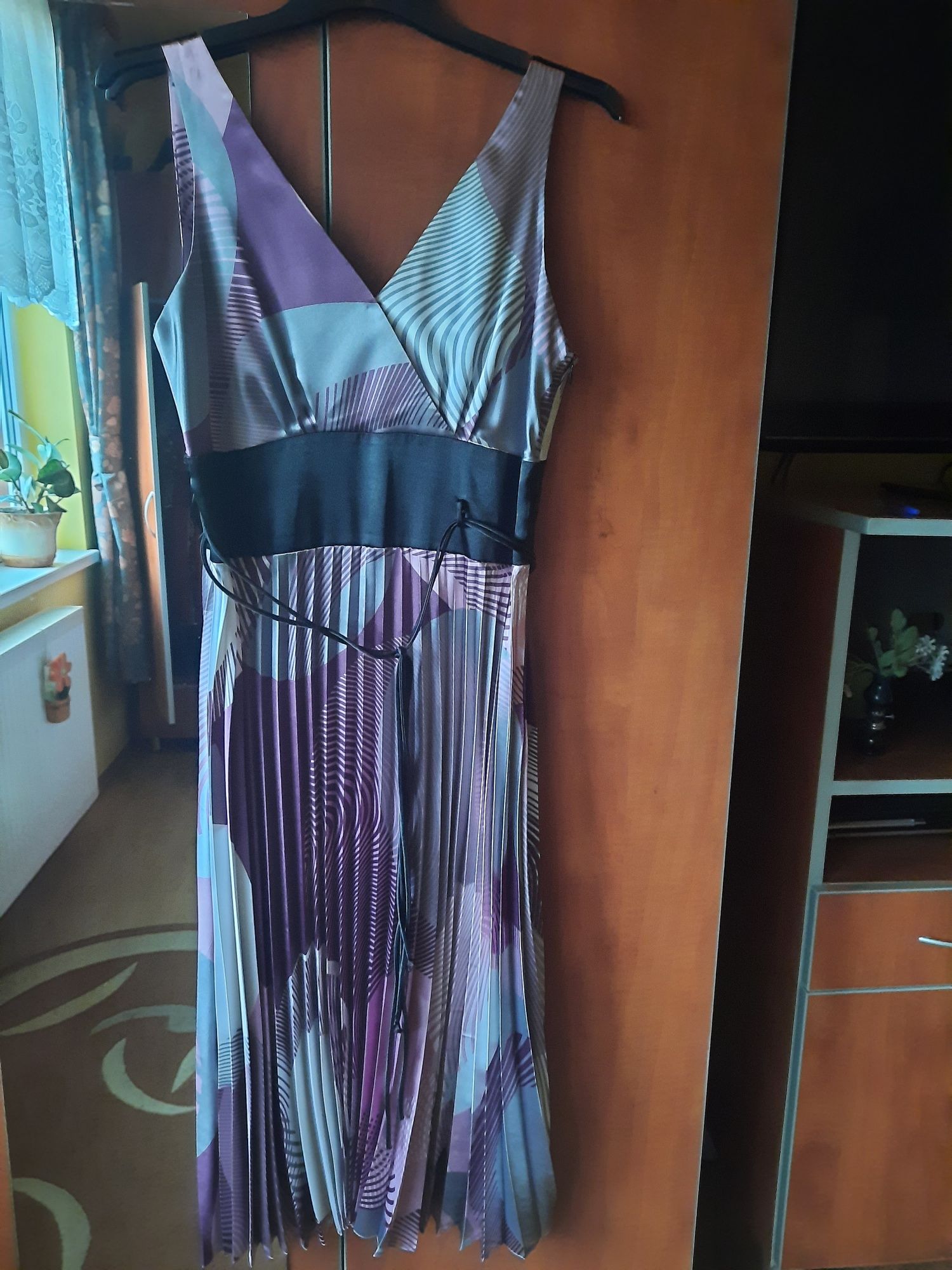 Rochie nouă de gală plisată 40-42